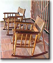 Casa Warilla Rocking Chairs - sit and enjoy the view